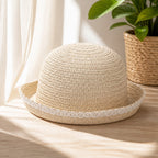 Sombrero de Paja con Encaje