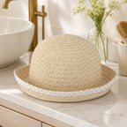 Sombrero de Paja con Encaje