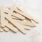 Natural Wooden Craft Sticks 6.5cm | 100% Biodegradable | Arts and Crafts