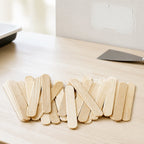 Natural Wooden Craft Sticks 6.5cm | 100% Biodegradable | Arts and Crafts