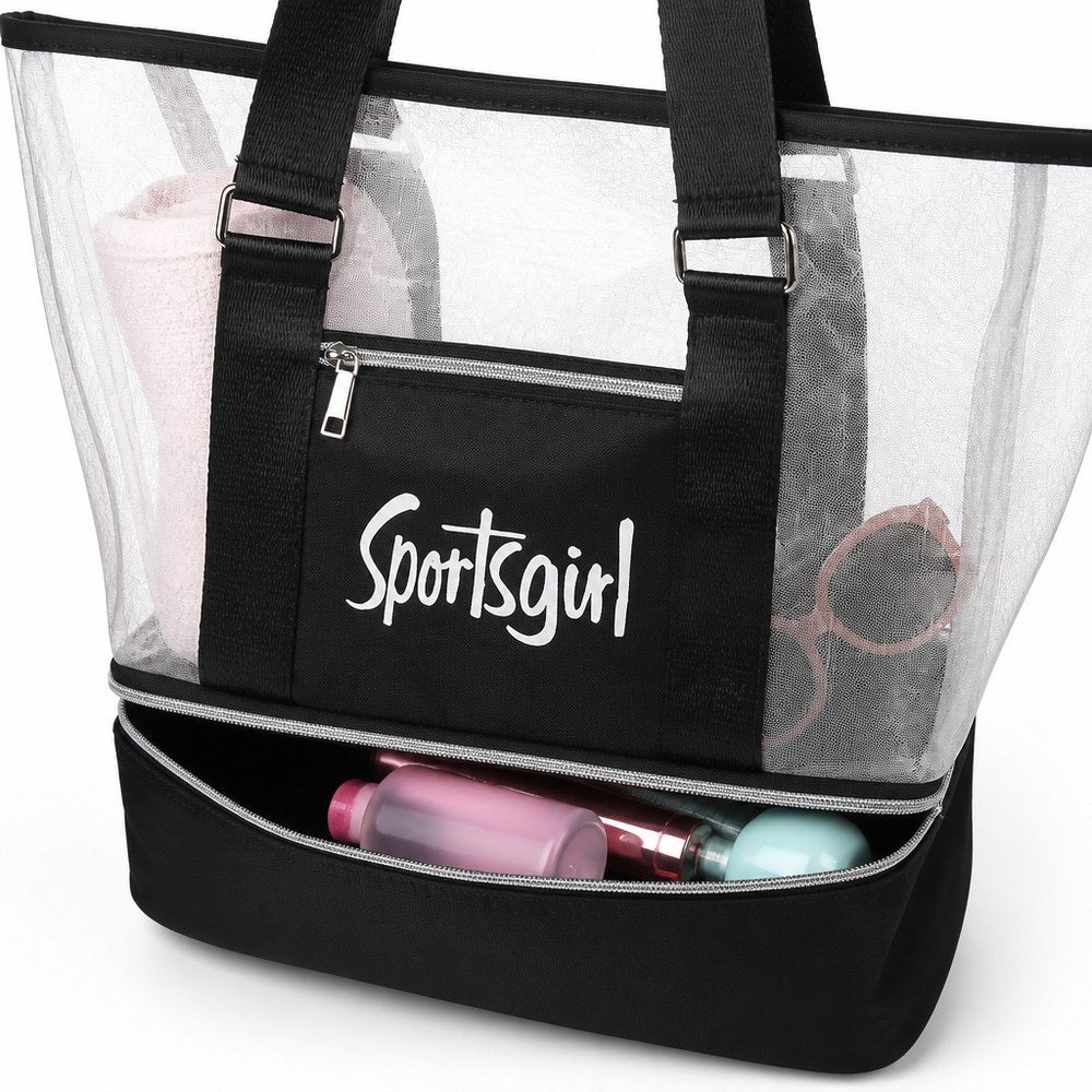 Bolsa de Playa Transparente