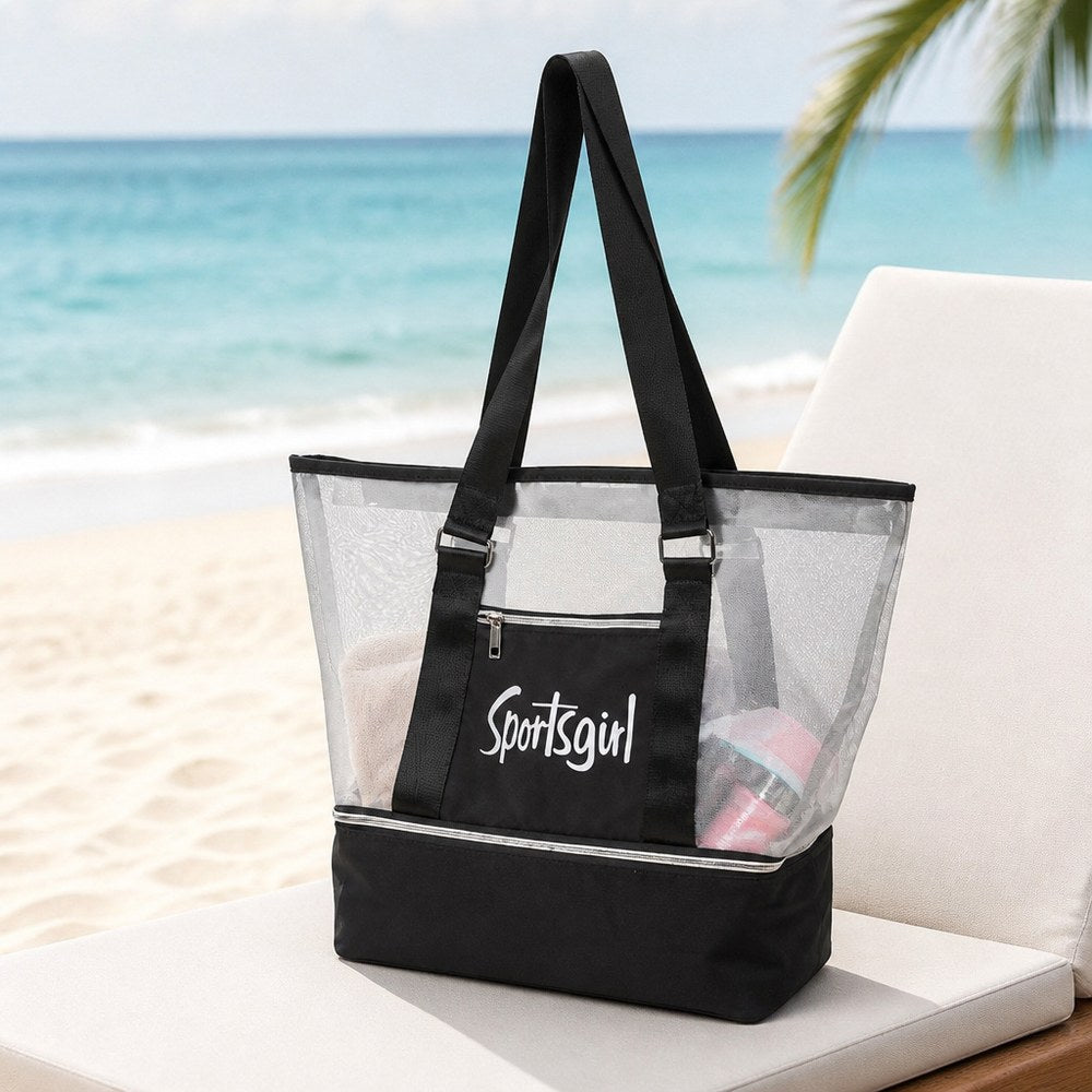 Bolsa de Playa Transparente