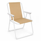 Aluminum folding chair