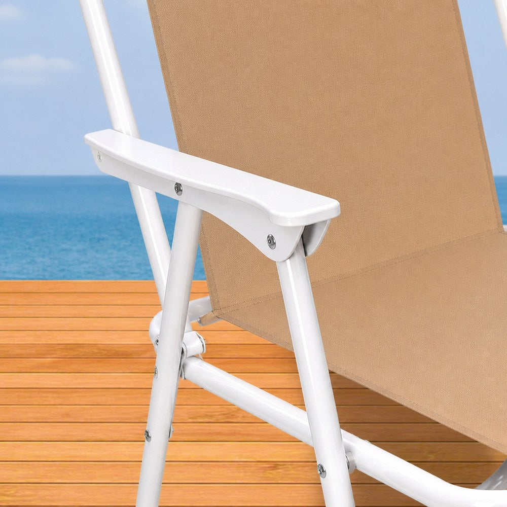 Aluminum folding chair