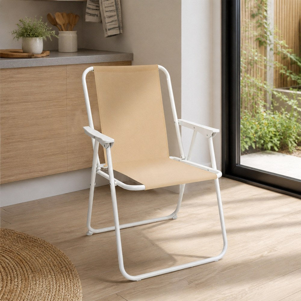 Aluminum folding chair