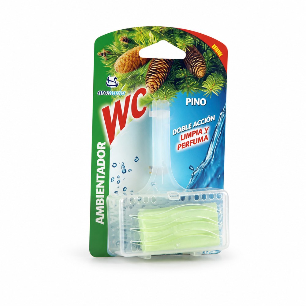 Ambientador WC Doble Acción Pino