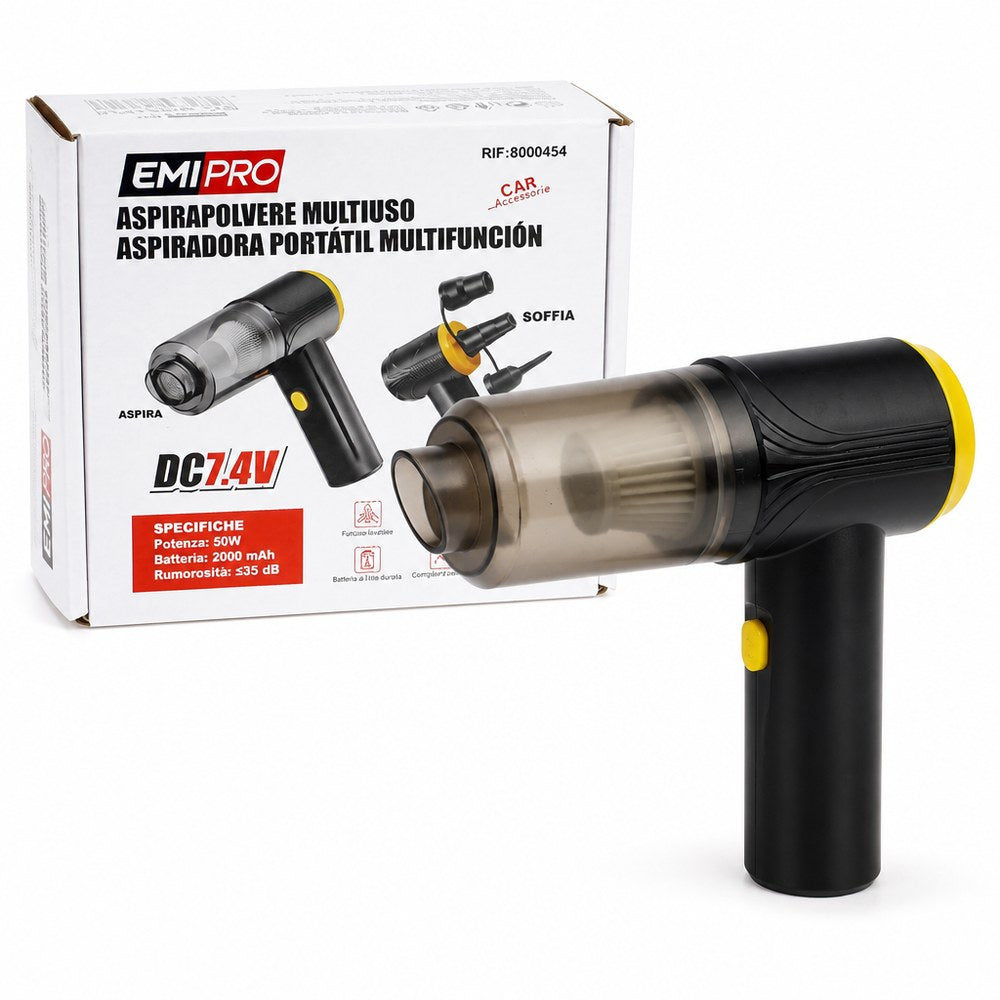 Aspirador Portátil Multiuso DC7.4V