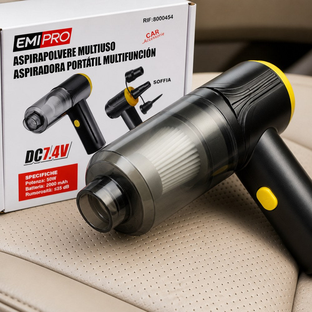 Aspirador Portátil Multiuso DC7.4V