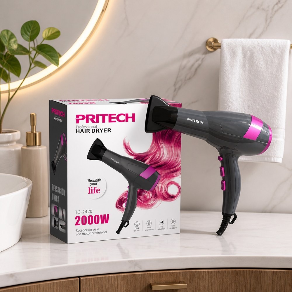 Pritech Hair Dryer 2000W