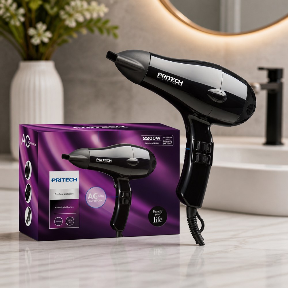 Secador de Pelo Pritech de 2200W