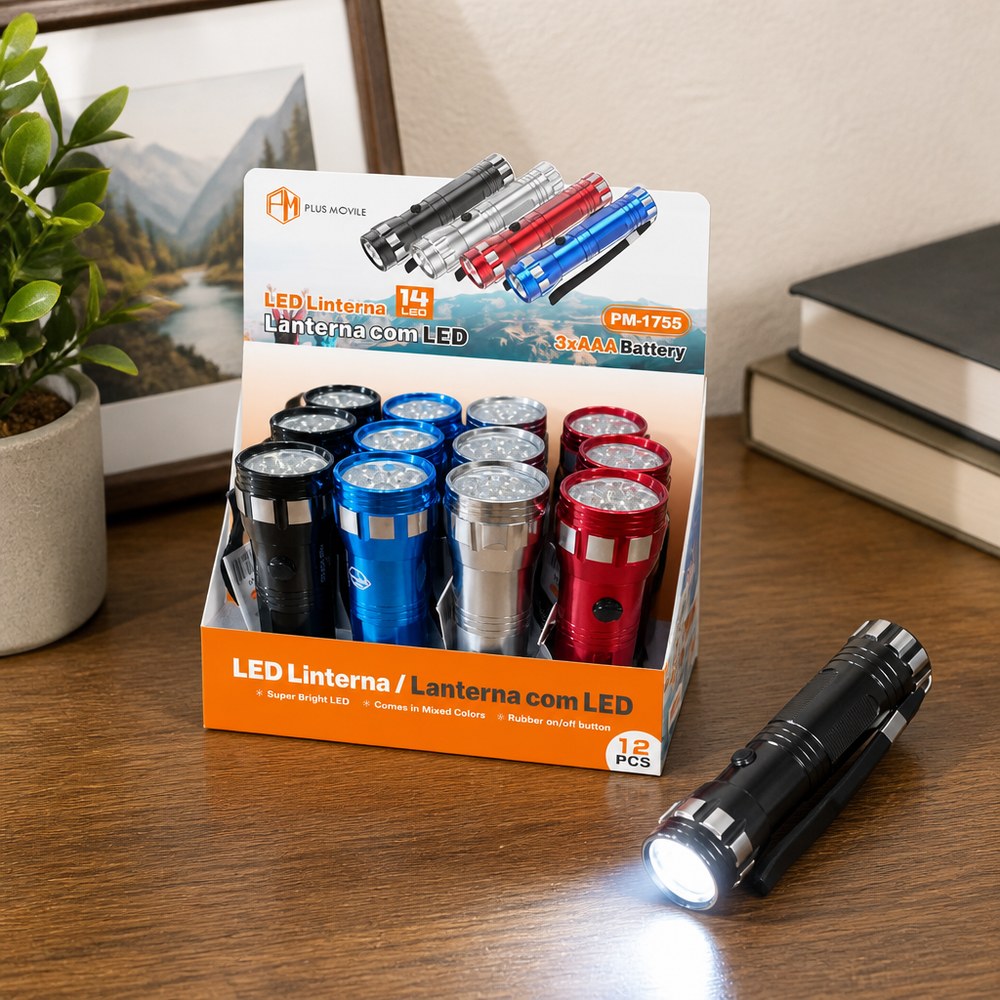 Linterna LED de 14 LEDs PM-1755