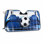 Parasol para Coche con Diseño de Fútbol