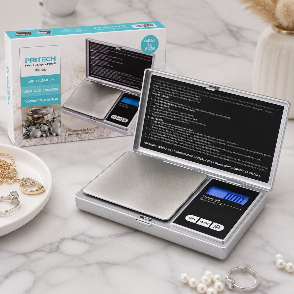Báscula para Joyería de Alta Precisión