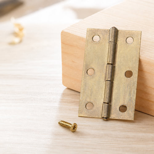 Faux gold hinge