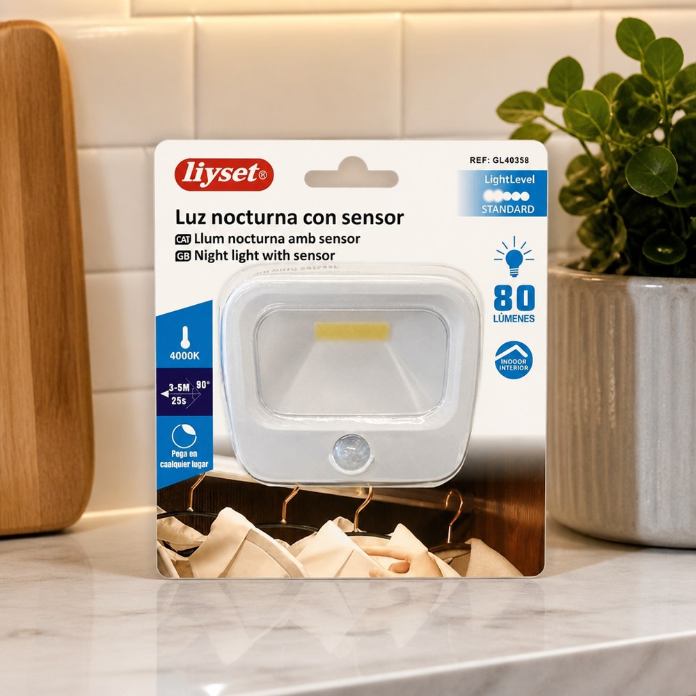 Luz nocturna con sensor Liyset