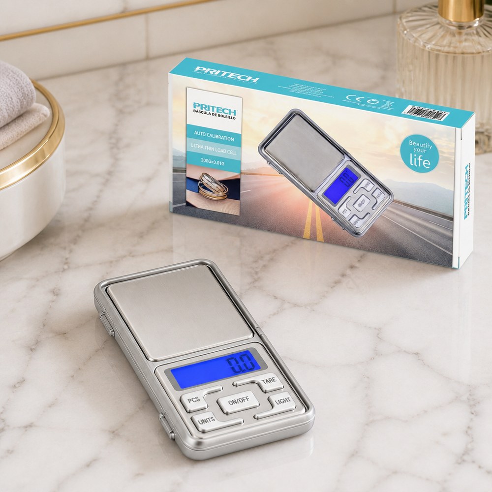 Báscula para Joyería de Alta Precisión