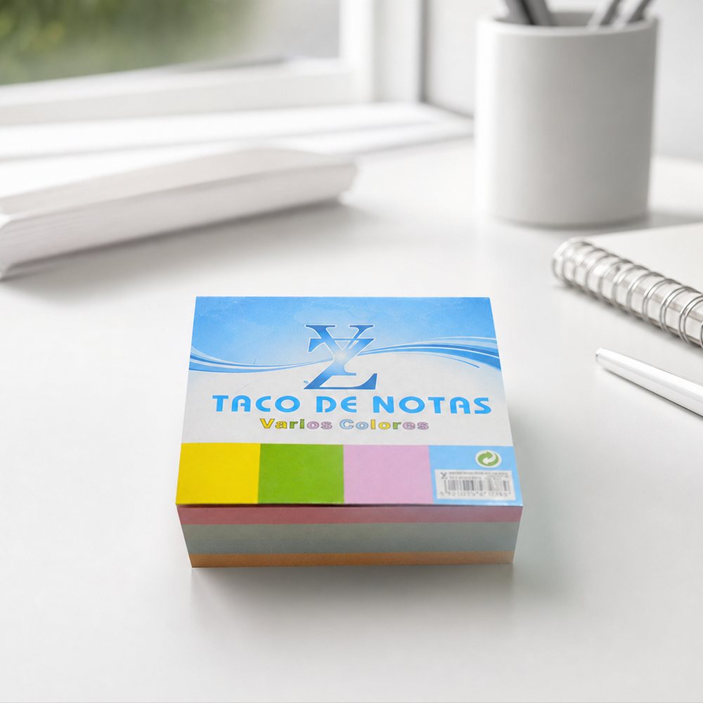 Taco de notas multicolor 250 hojas
