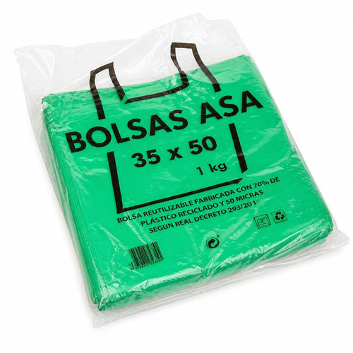 Plastic Shopping Bags 35x50