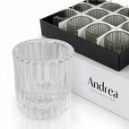 Portavelas de Vidrio Elegante