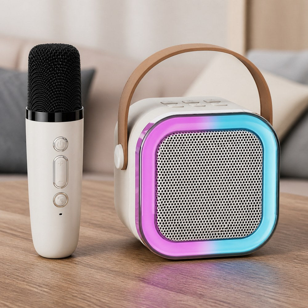 Altavoz Bluetooth de Karaoke con Microfono