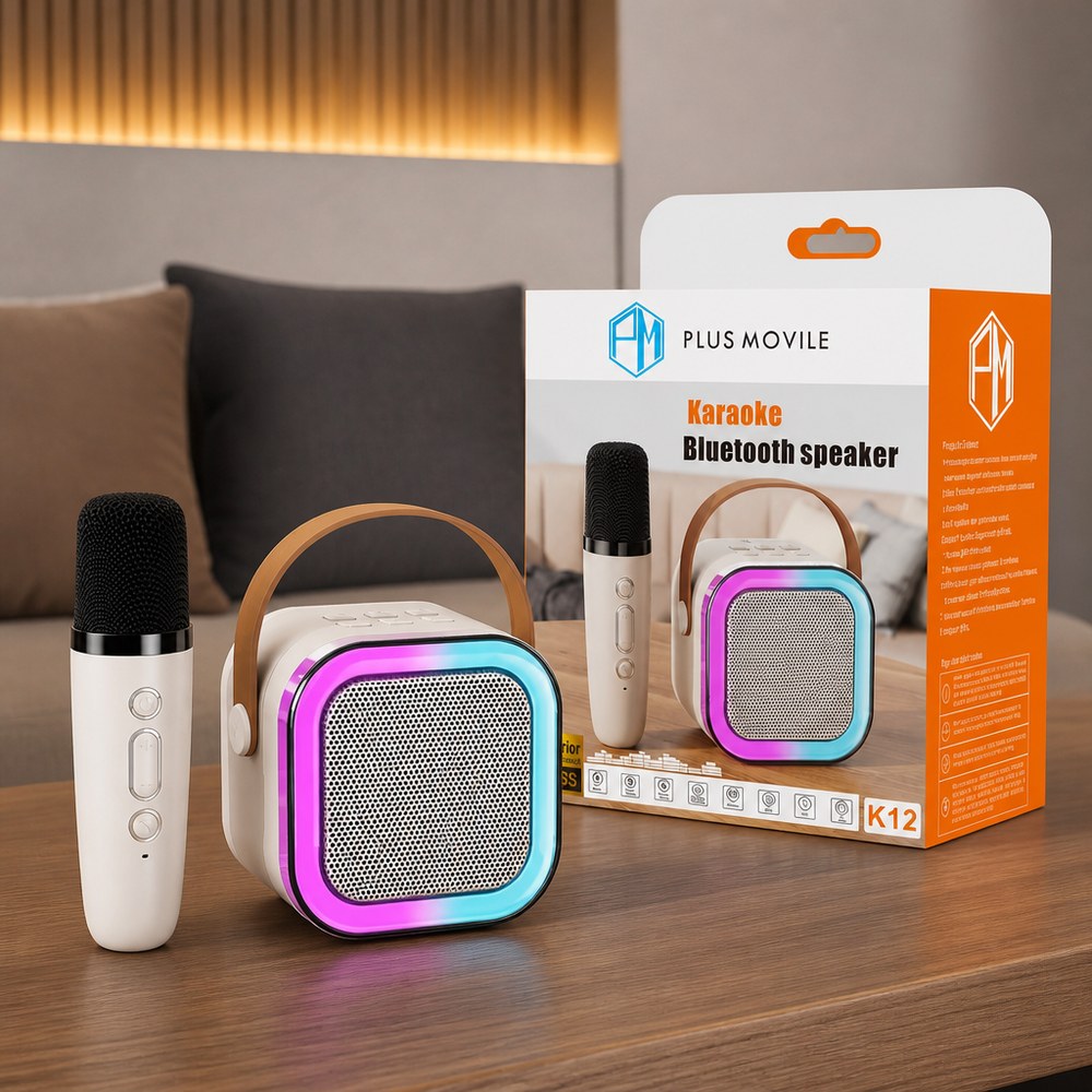 Altavoz Bluetooth de Karaoke con Microfono