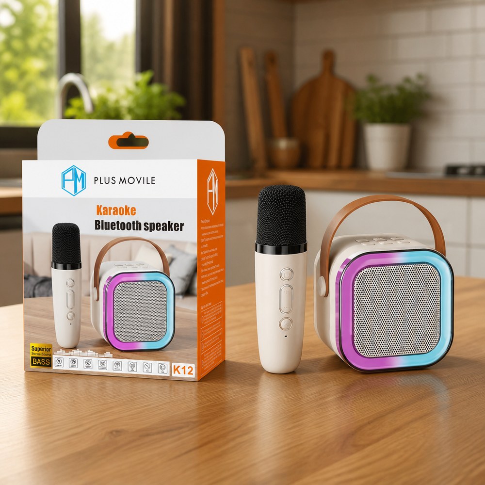 Altavoz Bluetooth de Karaoke con Microfono