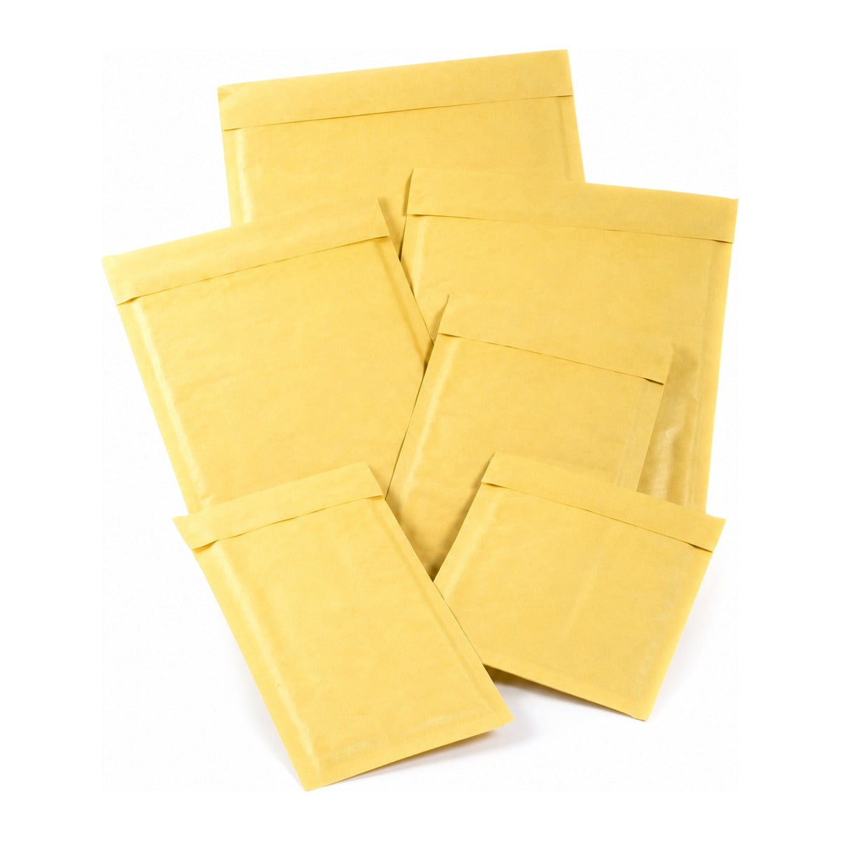 Bubble mailers white background product image