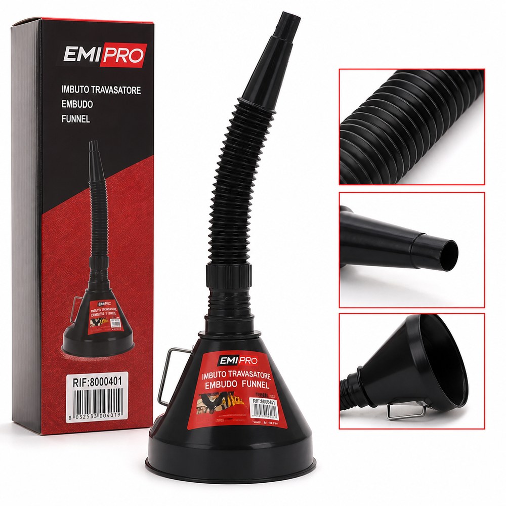 Embudo Flexible para Varios Usos