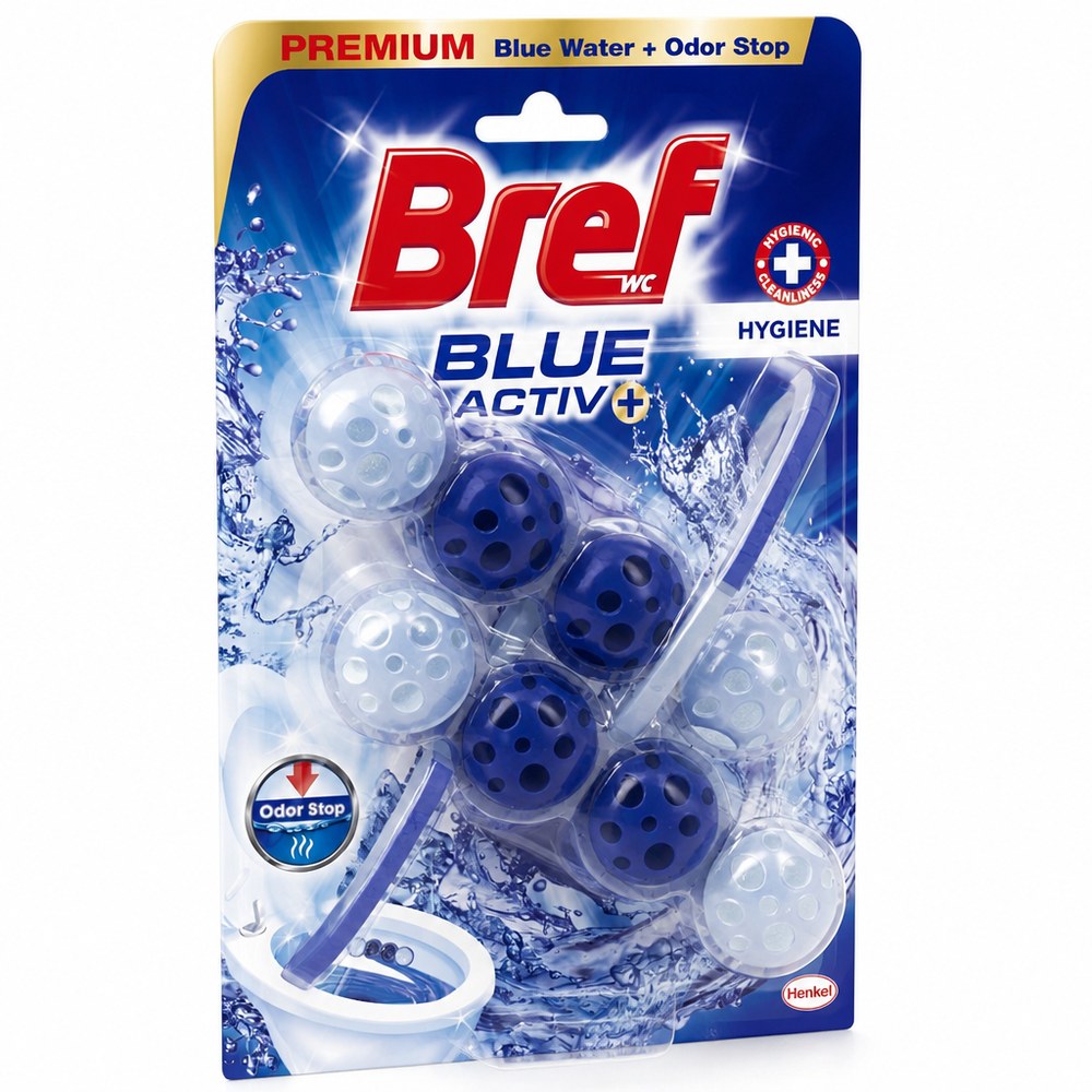 Limpiador para Inodoro Bref Blue Activ+