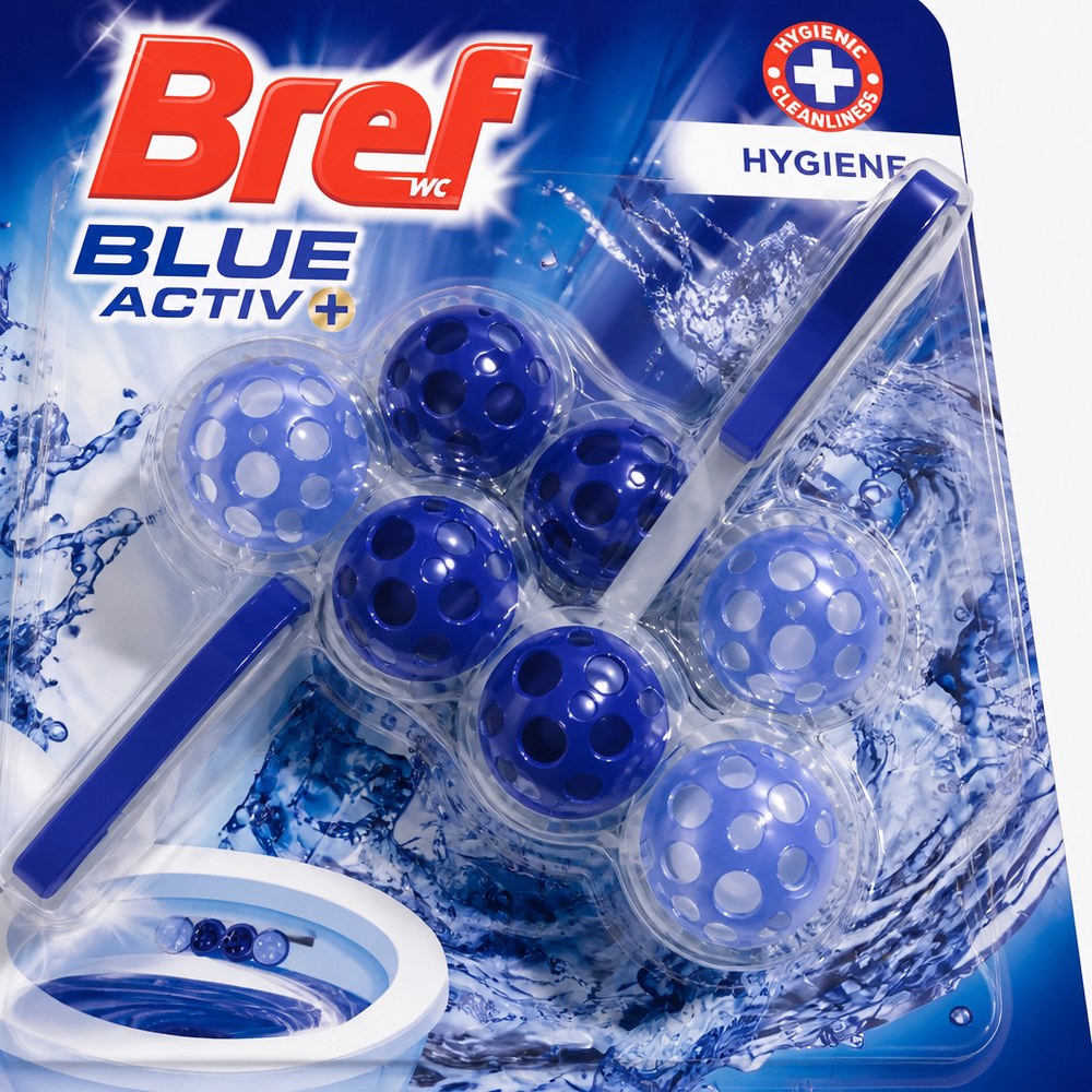 Limpiador para Inodoro Bref Blue Activ+