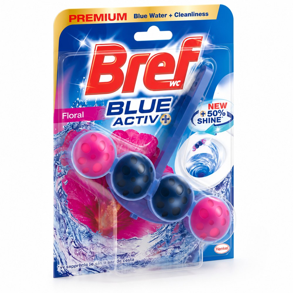 Limpiador para Inodoro Bref Blue Activ+