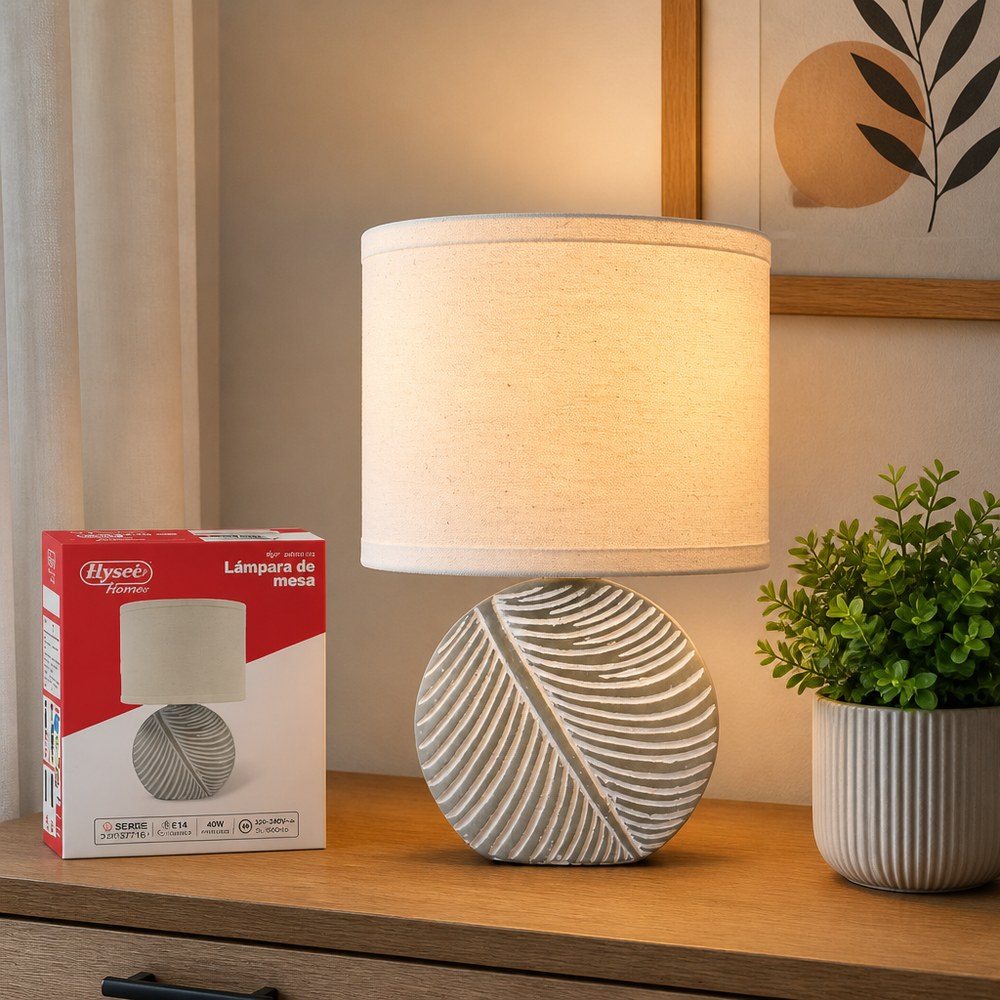 Lámpara de Mesa Elysee Home