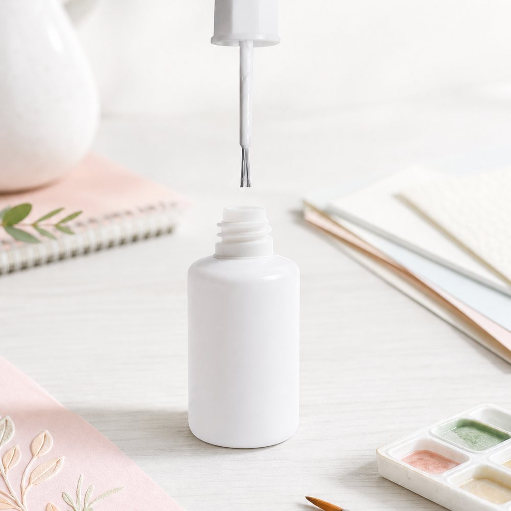Concealer pen with individual brush