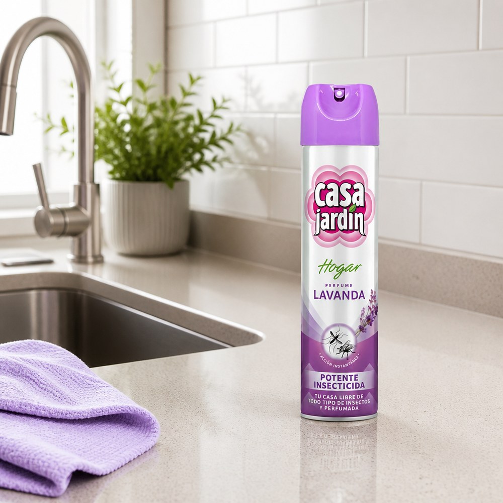 Spray Insecticida Casa Jardin