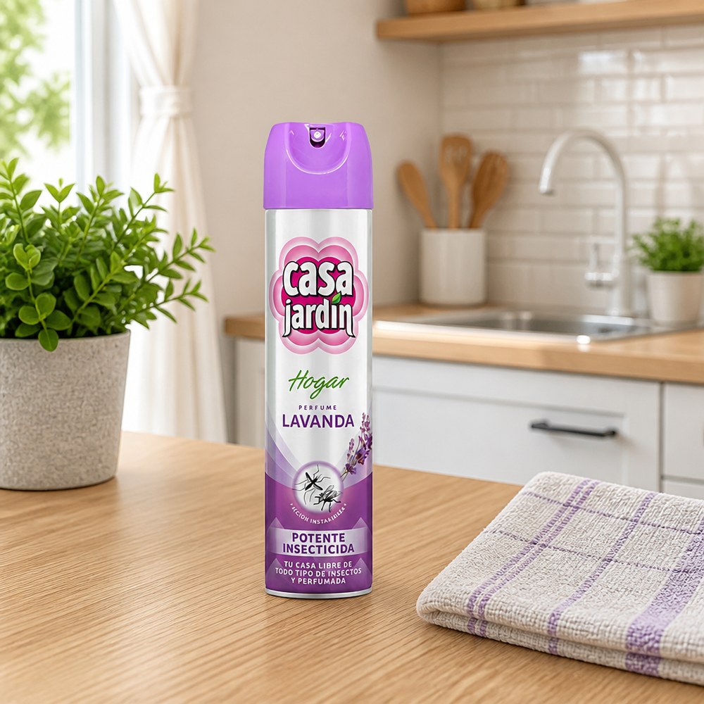 Spray Insecticida Casa Jardin