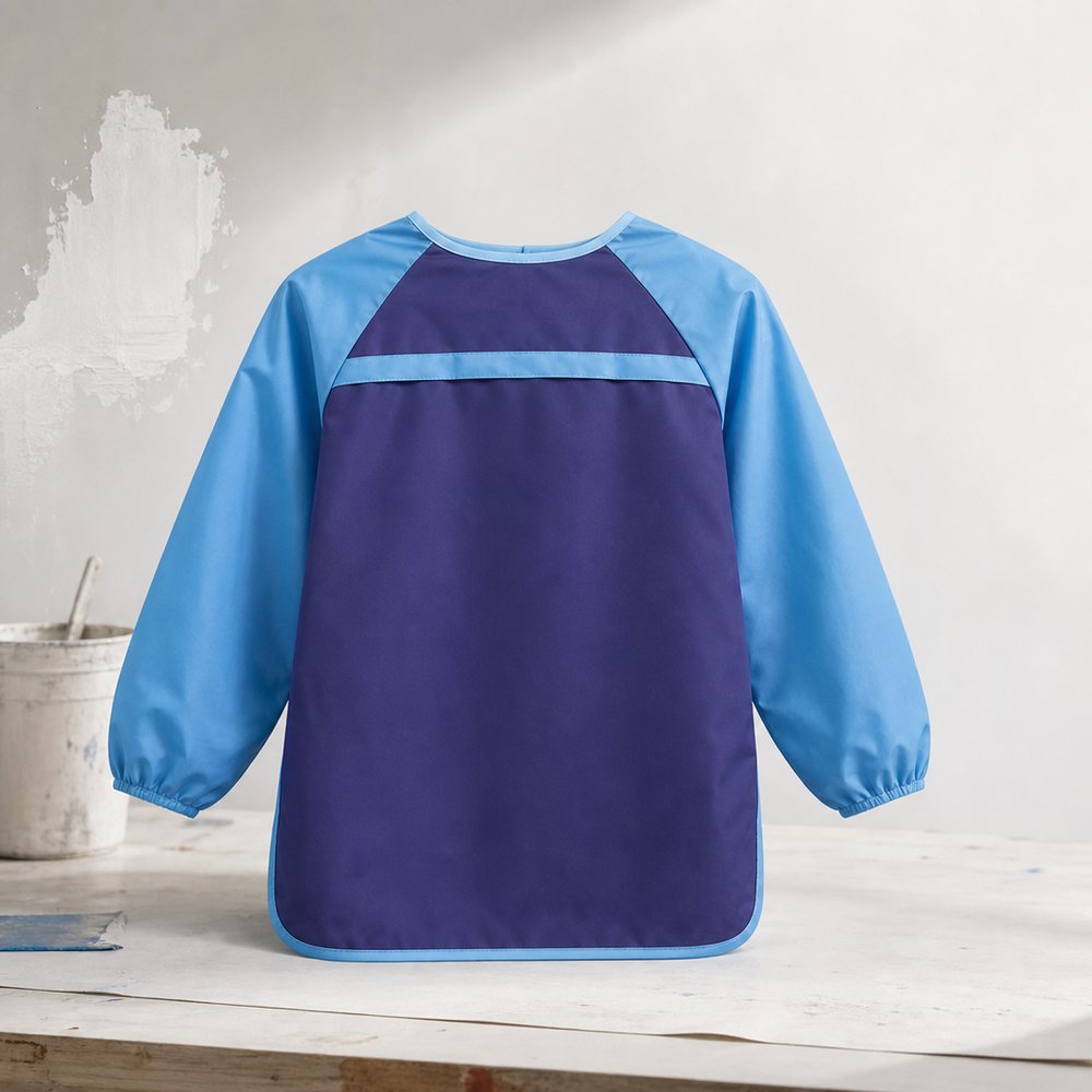 Delantal para niños con mangas