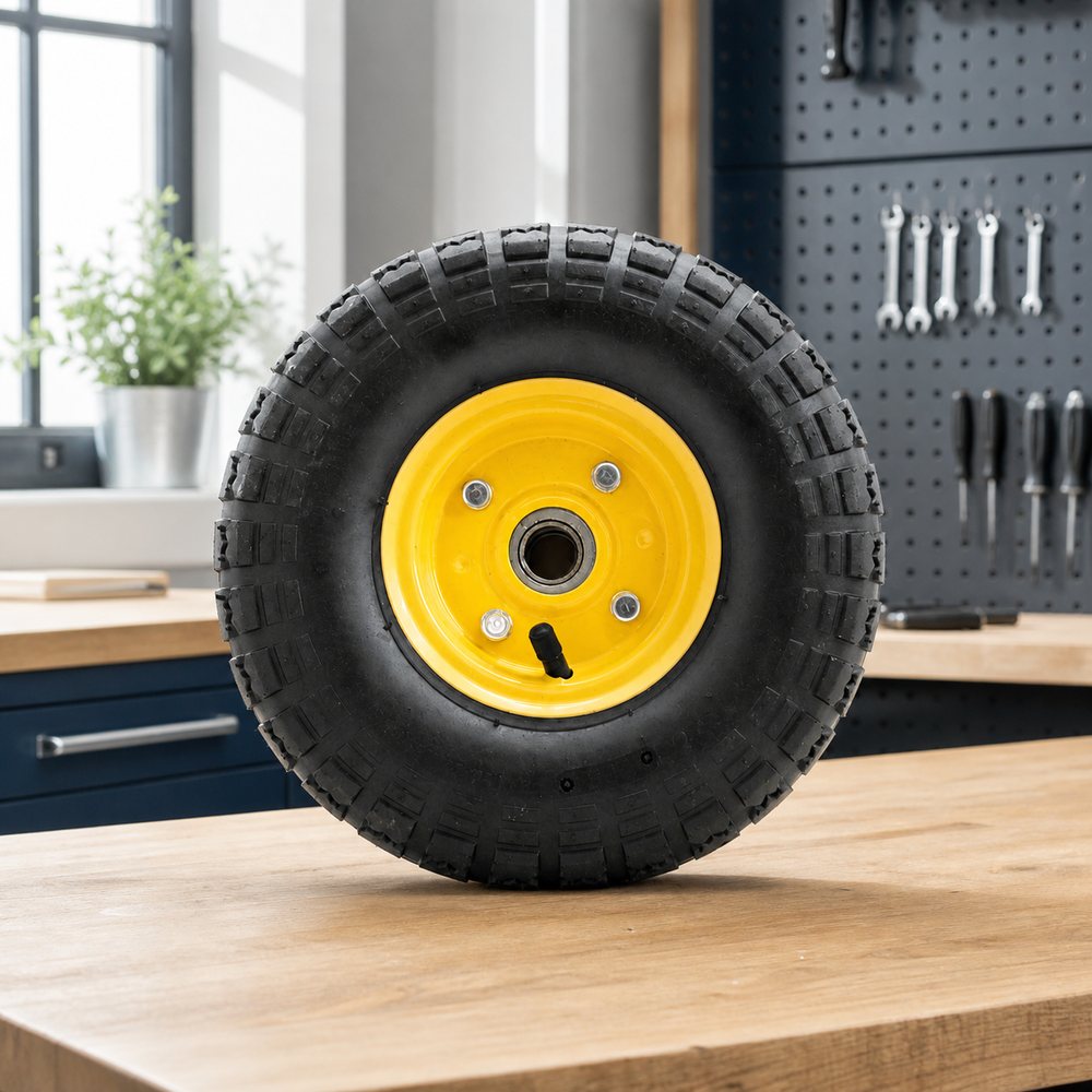 Inflatable wheel
