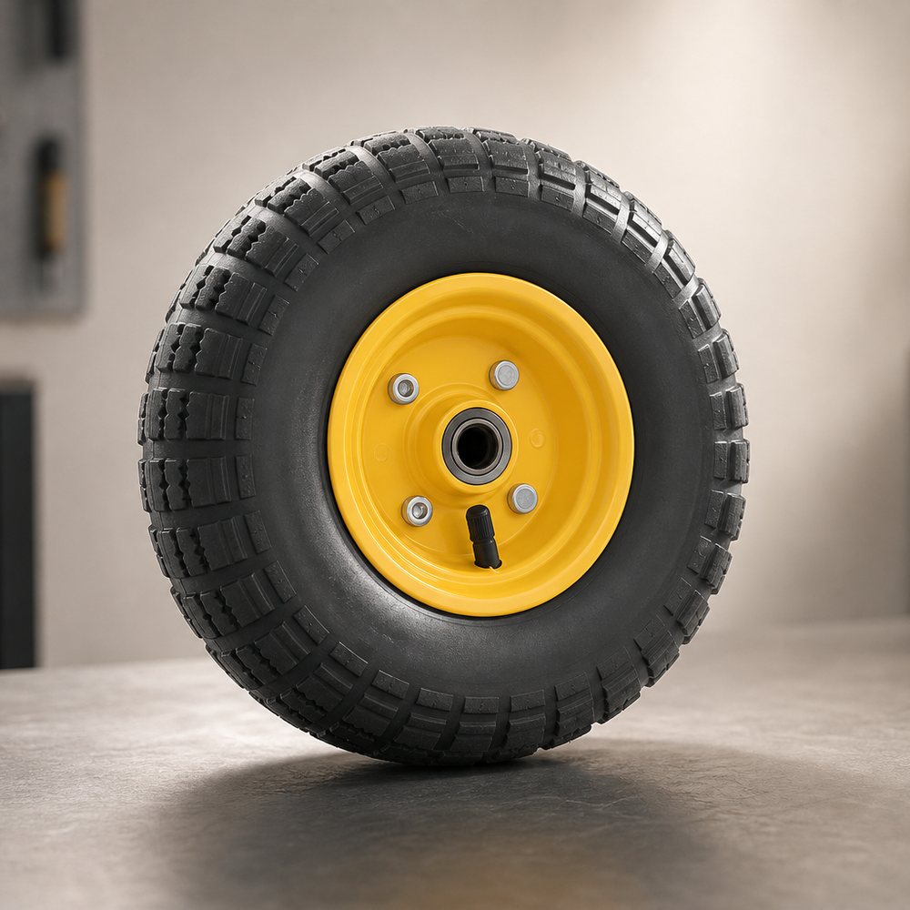 Inflatable wheel