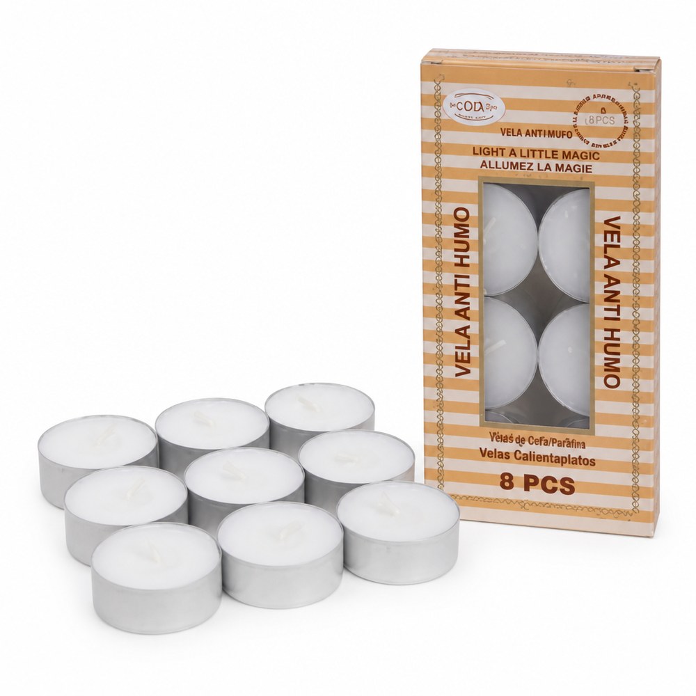 Velas Tipo Tealight 8 Pcs