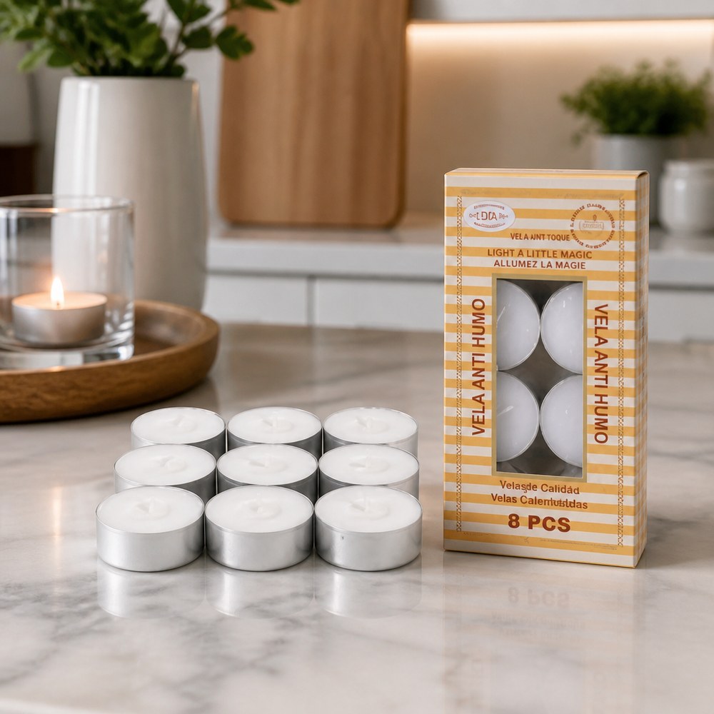 Velas Tipo Tealight 8 Pcs