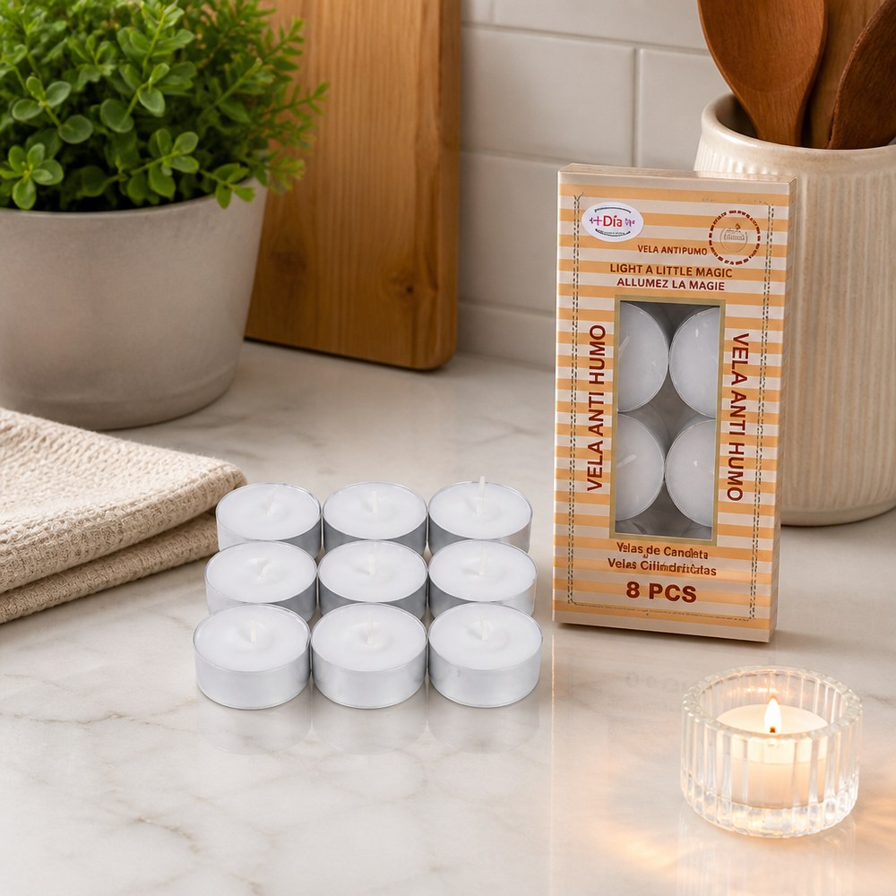 Velas Tipo Tealight 8 Pcs