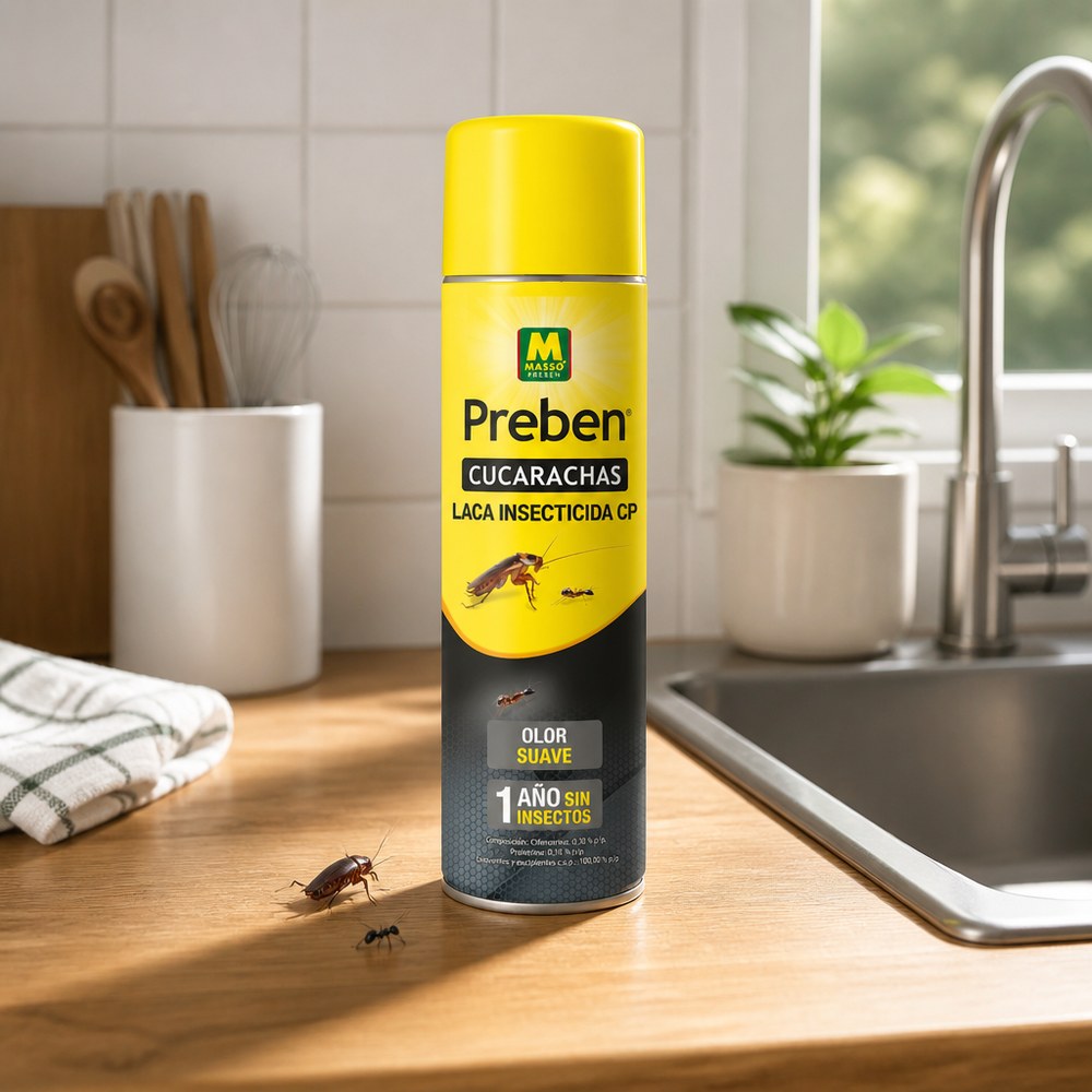 Spray Insecticida Preben para Cucarachas