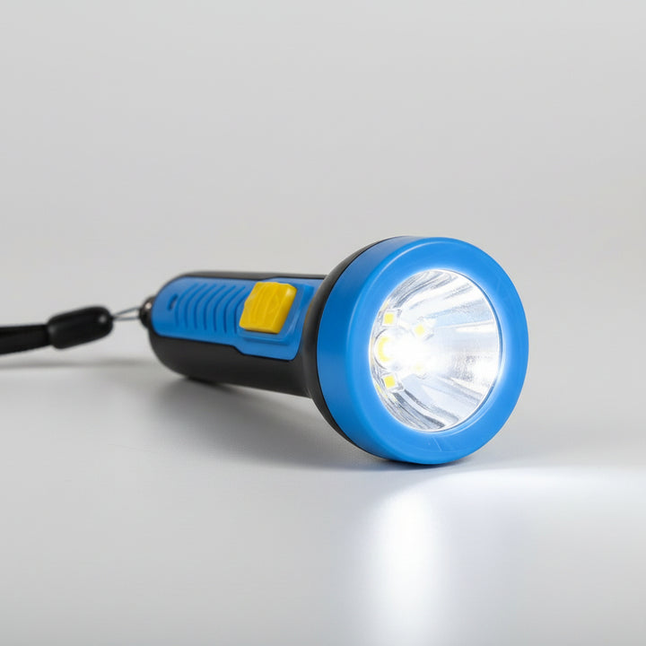 Ossun 1W LED Flashlight | 6400K White Light for Camping and Emergencies
