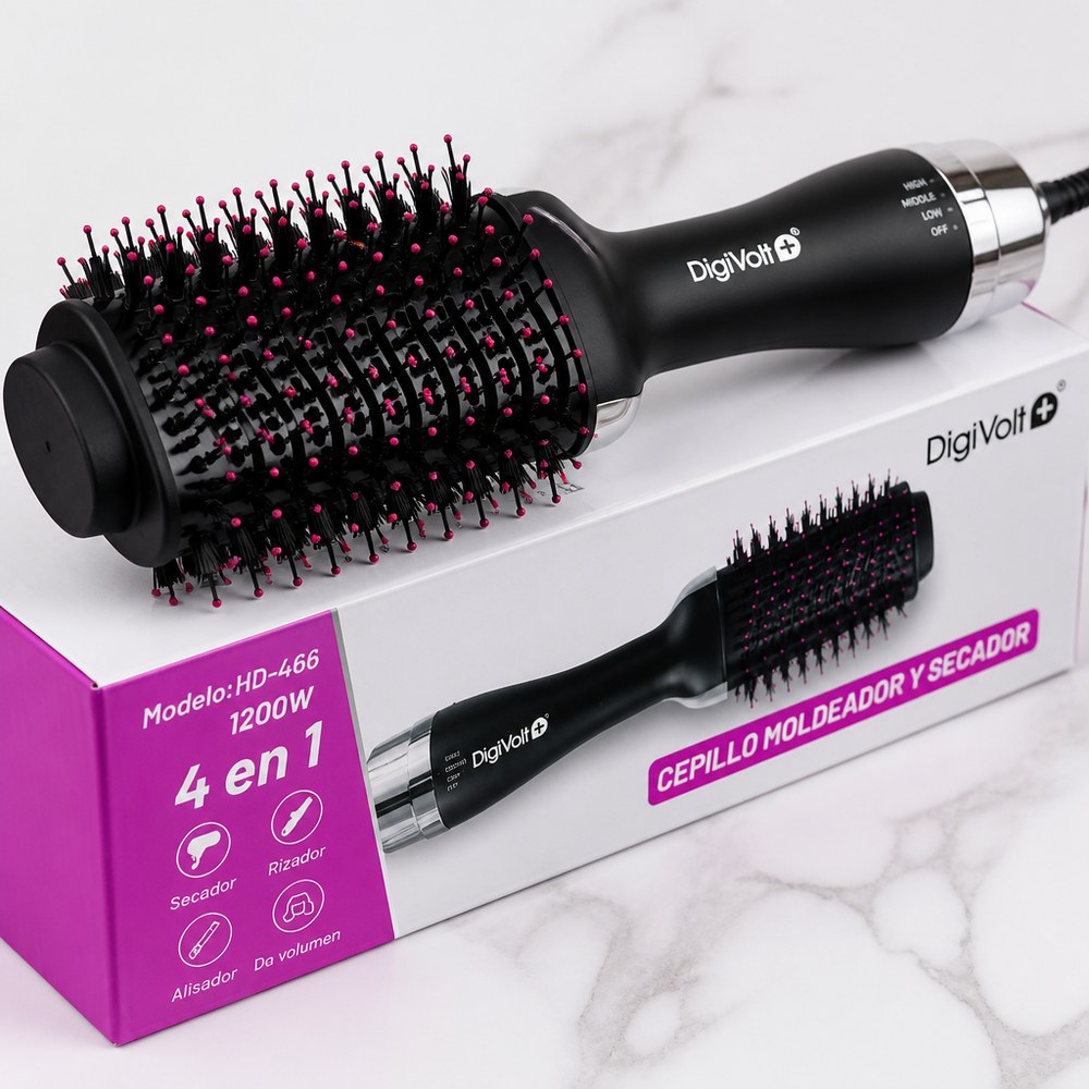 Cepillo Secador y Moldeador DigiVolt