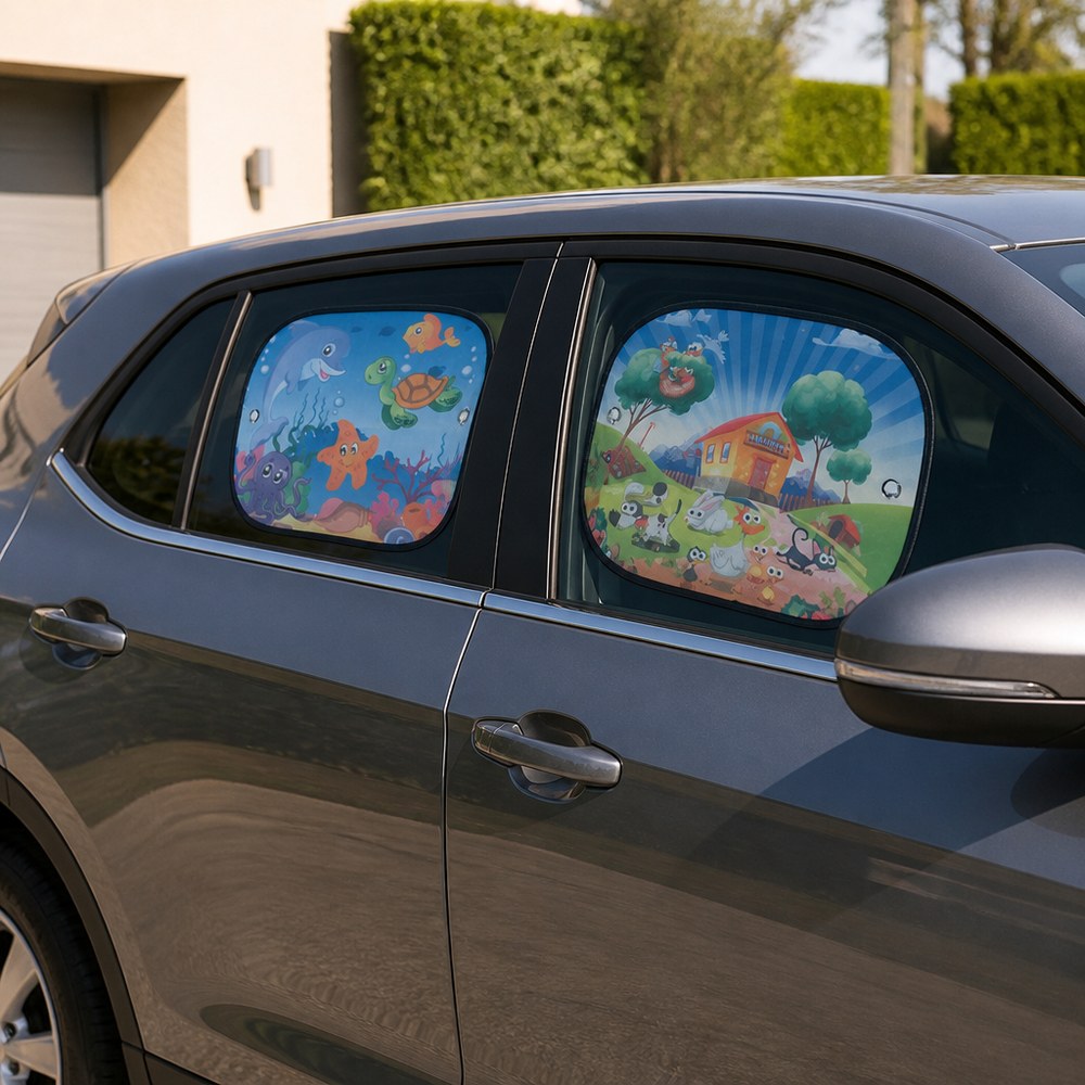 Parasoles para Coche Multicolores
