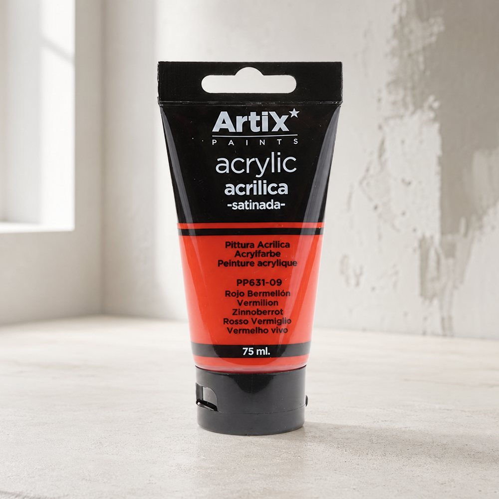 Artix Vermilion Acrylic Paint