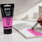 Satin Acrylic Paint Magenta