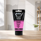 Satin Acrylic Paint Magenta