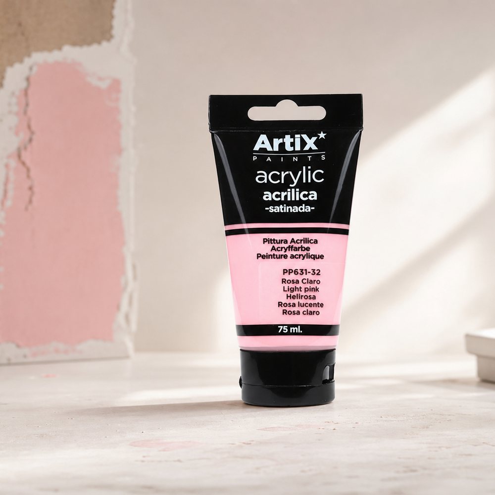 Artix Light Pink Acrylic Paint