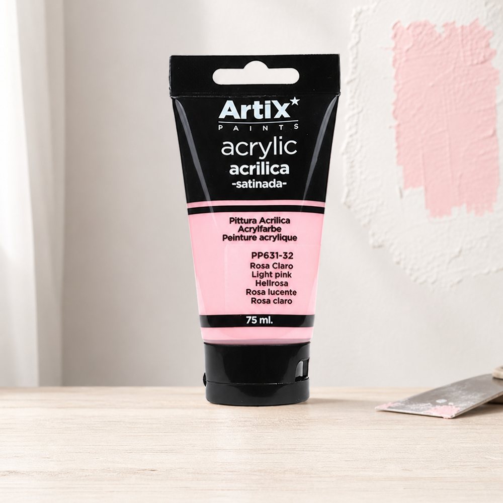 Artix Light Pink Acrylic Paint